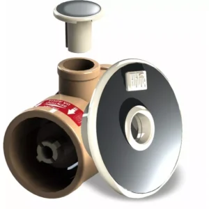 HIDROMASSAGEM PLATINUM TUBO 50MM INOX 316 ABS BRANCO